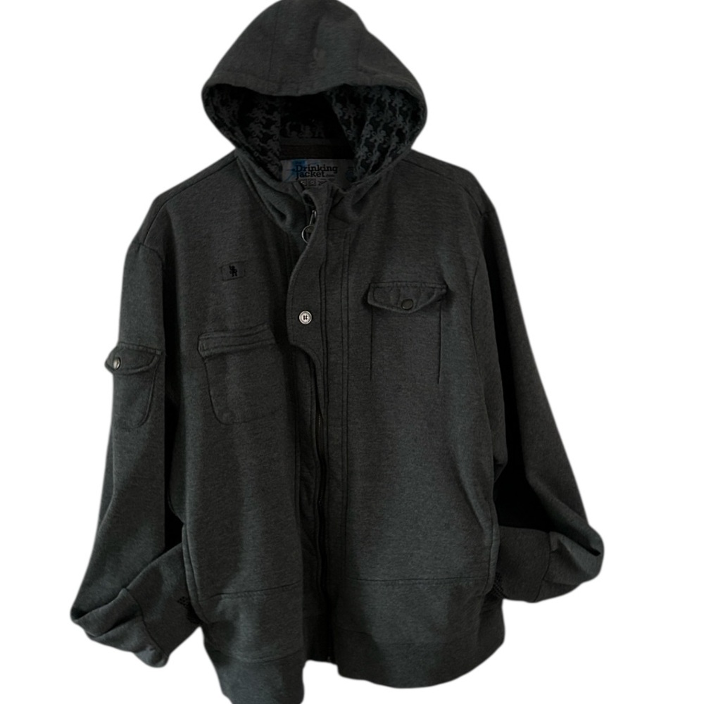 The Drinking jacket Zip-Up hoodie Men's Jacket
